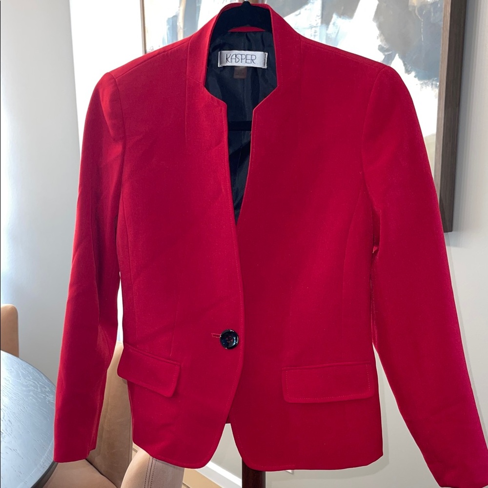 Kasper Scarlet Jacket